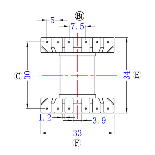 EC-33卧式(6+6P)